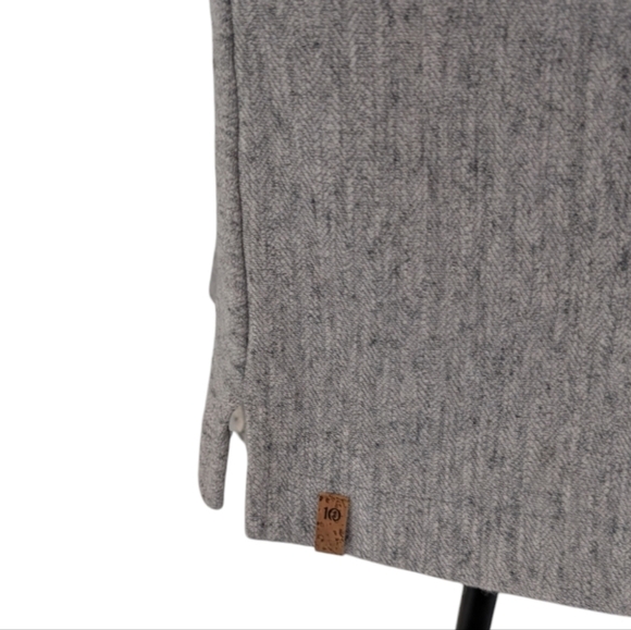 Tentree Clay Crewneck Sustainable Slouchy Women XL Cozy Minimalist Boatneck Grey - Picture 5 of 12